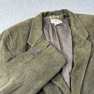 J Crew Oarsman Corduroy Blazer Men's Medium Brown Jacket Sport Coat Preppy
